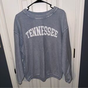 Tennessee Women's Blue Crew Neck Sweater